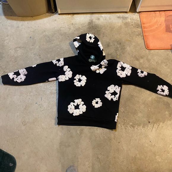 Denim Tears Hoodie (Black & White)